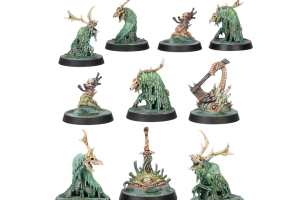 WARHAMMER QUEST :DARKWATER MYRE KELPIES AND TREASURE TOKENS